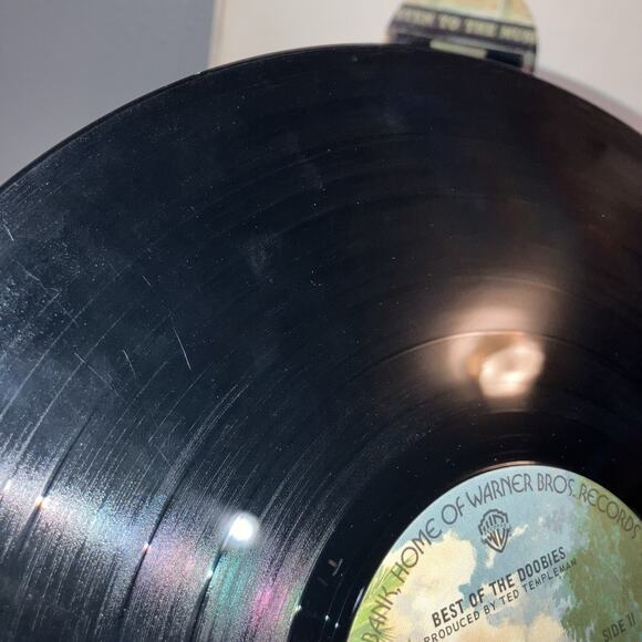 Vinyl Record Doobie Brothers Best Of The Doobies 1976 Warner Bros BSK-3112 - Picture 8 of 8
